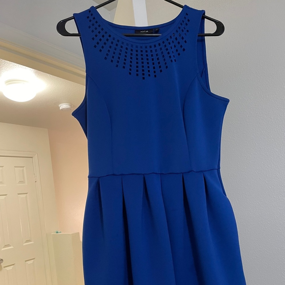 Blue dress